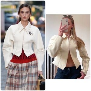 New Tory Burch Cotton Twill Jacket